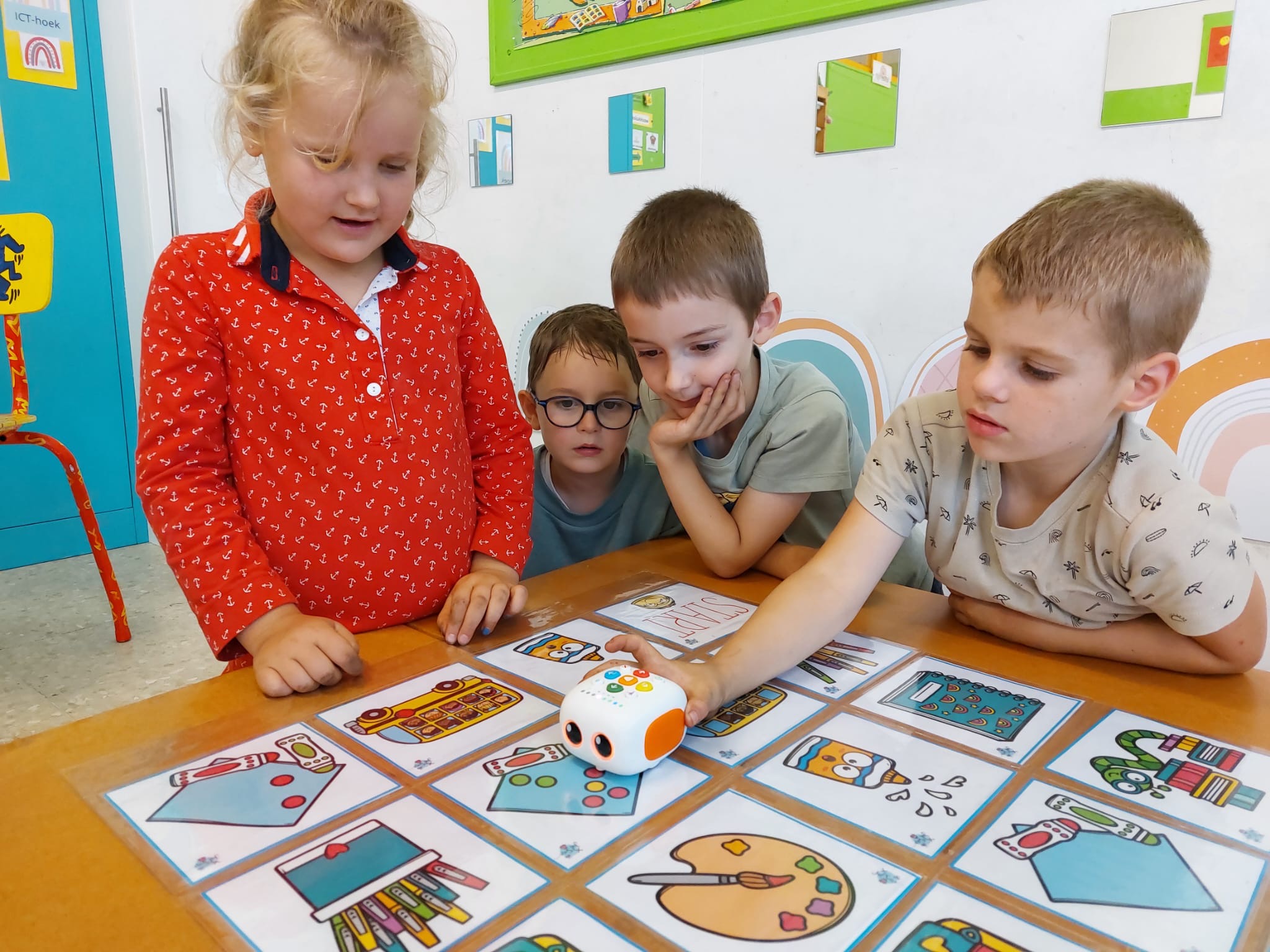 Beebot in het 1e lj
